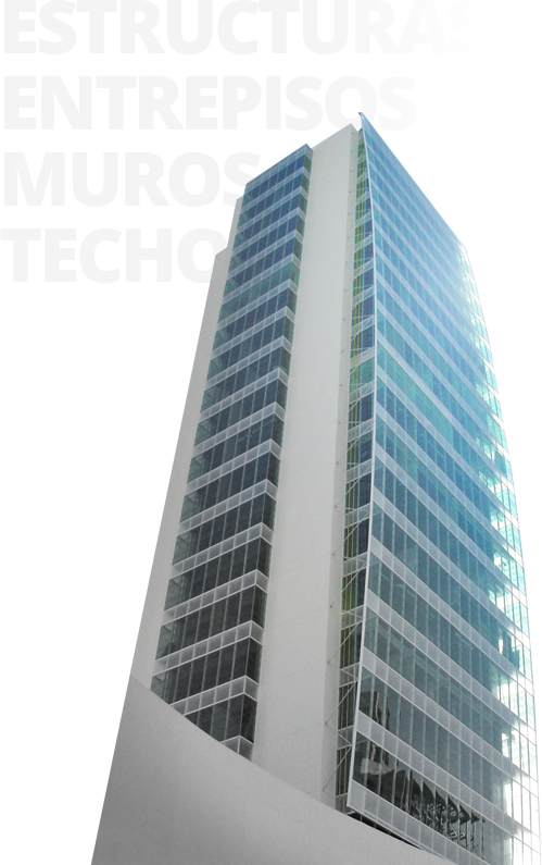 Estructuras, entrepisos, muros, techos